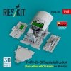 RESKIT RSU48-0586 P-47D-26-28 Thunderbolt cockpit (Basic edition with 3D decals) for MiniArt kit (3D Printed) (1/48)